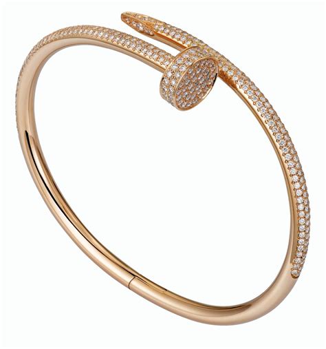 replica cartier juste un clou bracelet|juste un clou ring diamonds.